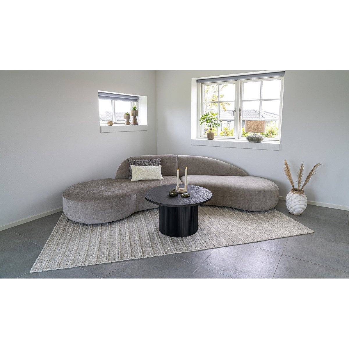 KantoormeubelenPlus Dehli Rug - Vloerkleed, handgeweven, ivoor, 160x230 cm