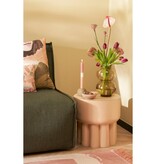 KantoormeubelenPlus Rohan Bijzettafel - H39 x Ø38 cm - Metaal - Lichtbruin