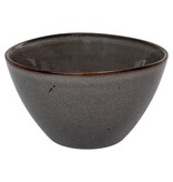 KantoormeubelenPlus Selma Bowl - Kom, keramiek, grijs/bruin, ø15x9 cm, set van 4