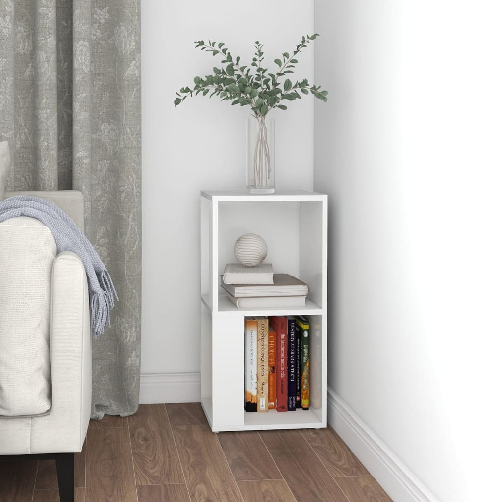 VidaXL Hoekkast 33x33x67 cm bewerkt hout wit