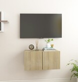 VidaXL Tv-hangmeubel 60x30x30 cm sonoma eikenkleurig