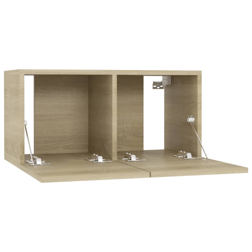VidaXL Tv-hangmeubel 60x30x30 cm sonoma eikenkleurig