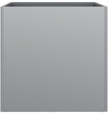 VidaXL Plantenbak 42x40x39 cm gegalvaniseerd staal zilverkleurig