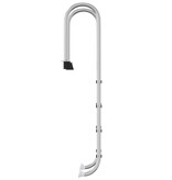 VidaXL Zwembadladder 54x38x184,5 cm 304 roestvrij staal