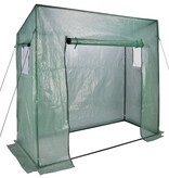 vidaXL Kas 200x77x169/148 cm groen