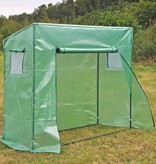 vidaXL Kas 200x77x169/148 cm groen