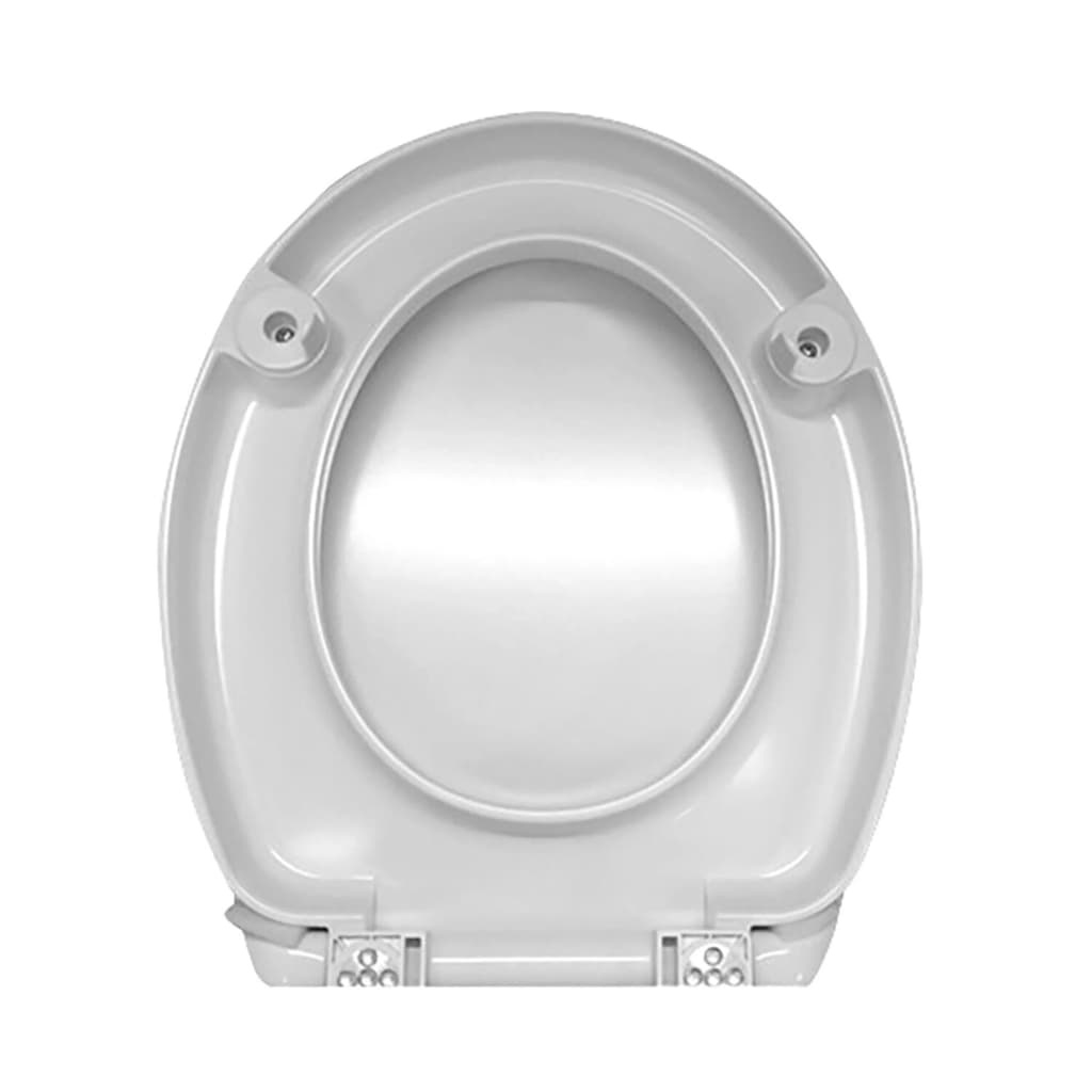vidaXL Toiletbril Comfort Care extra hoog