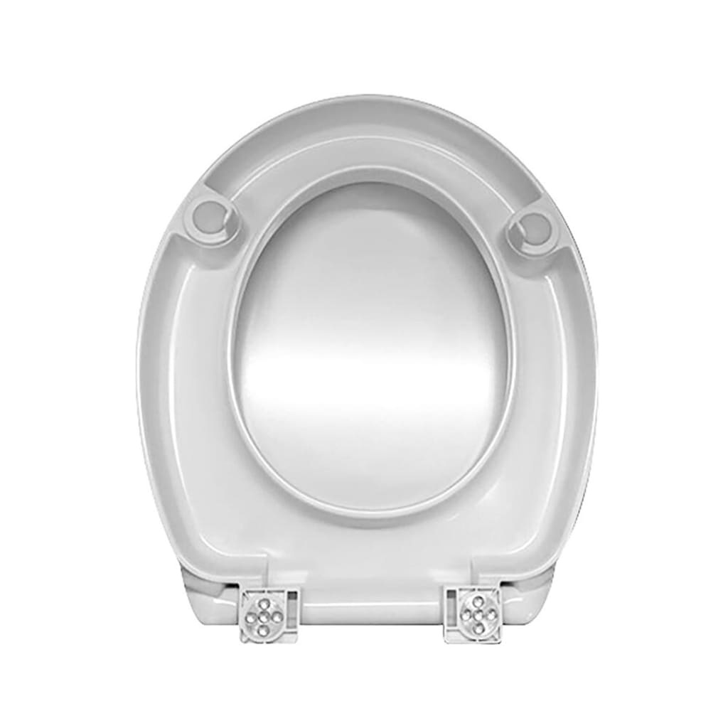 vidaXL Toiletbril Comfort Care extra hoog