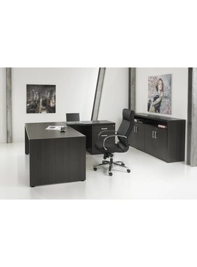 Directiebureau hoekbureau met Ladeblok