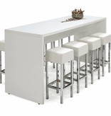 Statafel of bartafel 220x80cm