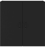 VidaXL Wandkast 60x31x60 cm bewerkt hout zwart