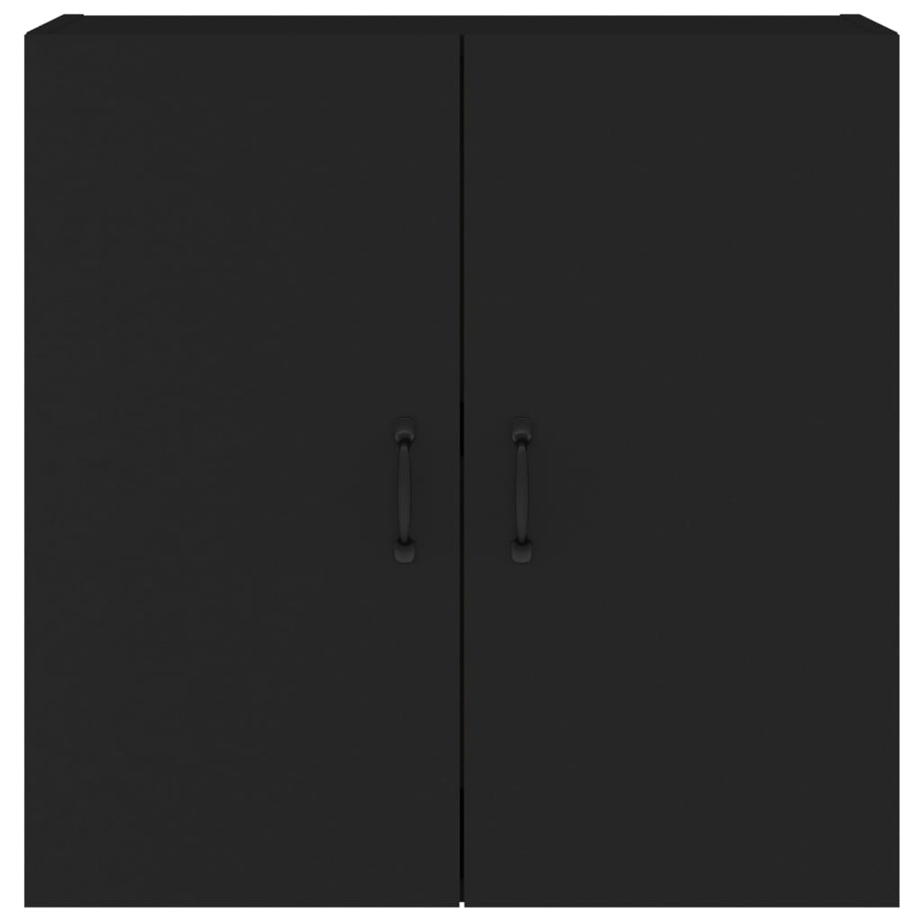 VidaXL Wandkast 60x31x60 cm bewerkt hout zwart