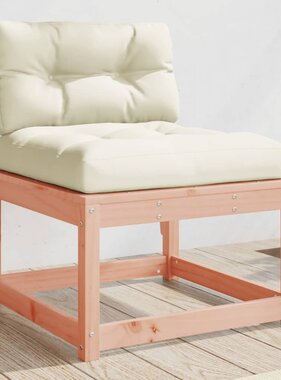 VidaXL Tuinbank met kussens massief douglashout