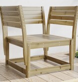 VidaXL Tuinstoel geïmpregneerd hout