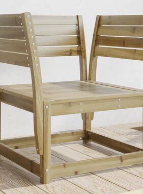 VidaXL Tuinstoel geïmpregneerd hout