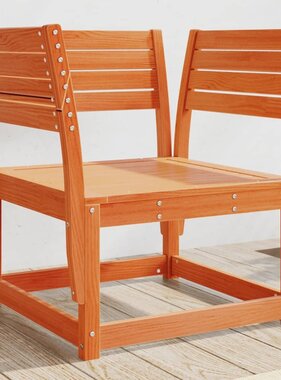 VidaXL Tuinstoel massief grenenhout wasbruin