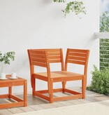 VidaXL Tuinstoel massief grenenhout wasbruin