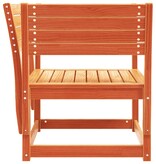 VidaXL Tuinstoel massief grenenhout wasbruin