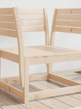 VidaXL Tuinstoel massief grenenhout