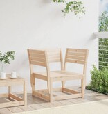 VidaXL Tuinstoel massief grenenhout