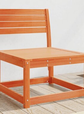 VidaXL Tuinbank massief grenenhout wasbruin