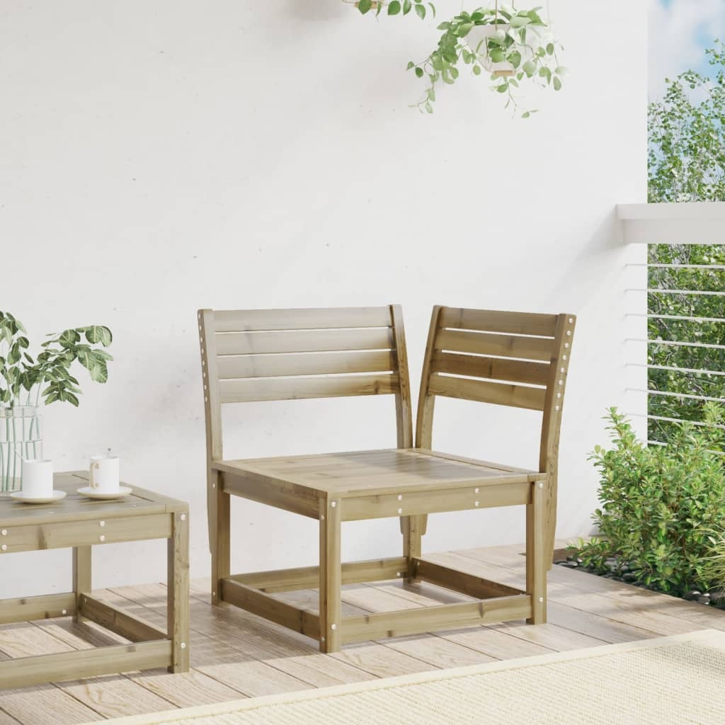 VidaXL Tuinhoekbank 73x73x78 cm geïmpregneerd grenenhout