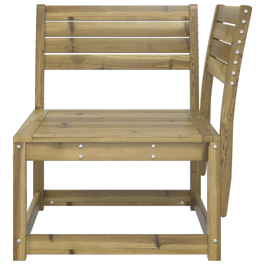 VidaXL Tuinhoekbank 73x73x78 cm geïmpregneerd grenenhout