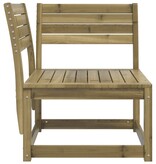 VidaXL Tuinhoekbank 73x73x78 cm geïmpregneerd grenenhout