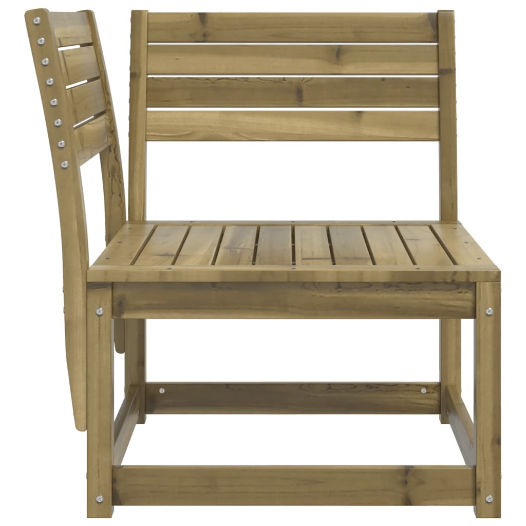 VidaXL Tuinhoekbank 73x73x78 cm geïmpregneerd grenenhout