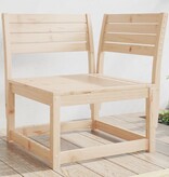 VidaXL Tuinhoekbank 73x73x78 cm massief grenenhout