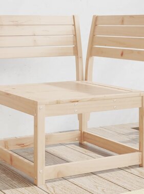 VidaXL Tuinhoekbank 73x73x78 cm massief grenenhout