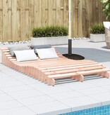 VidaXL Ligbed 205x110x31,5 cm massief douglashout