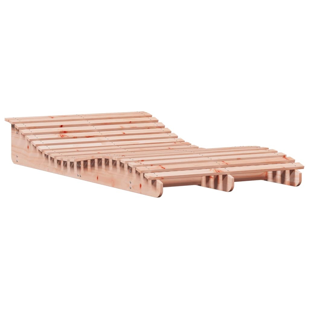VidaXL Ligbed 205x110x31,5 cm massief douglashout