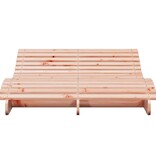 VidaXL Ligbed 205x110x31,5 cm massief douglashout