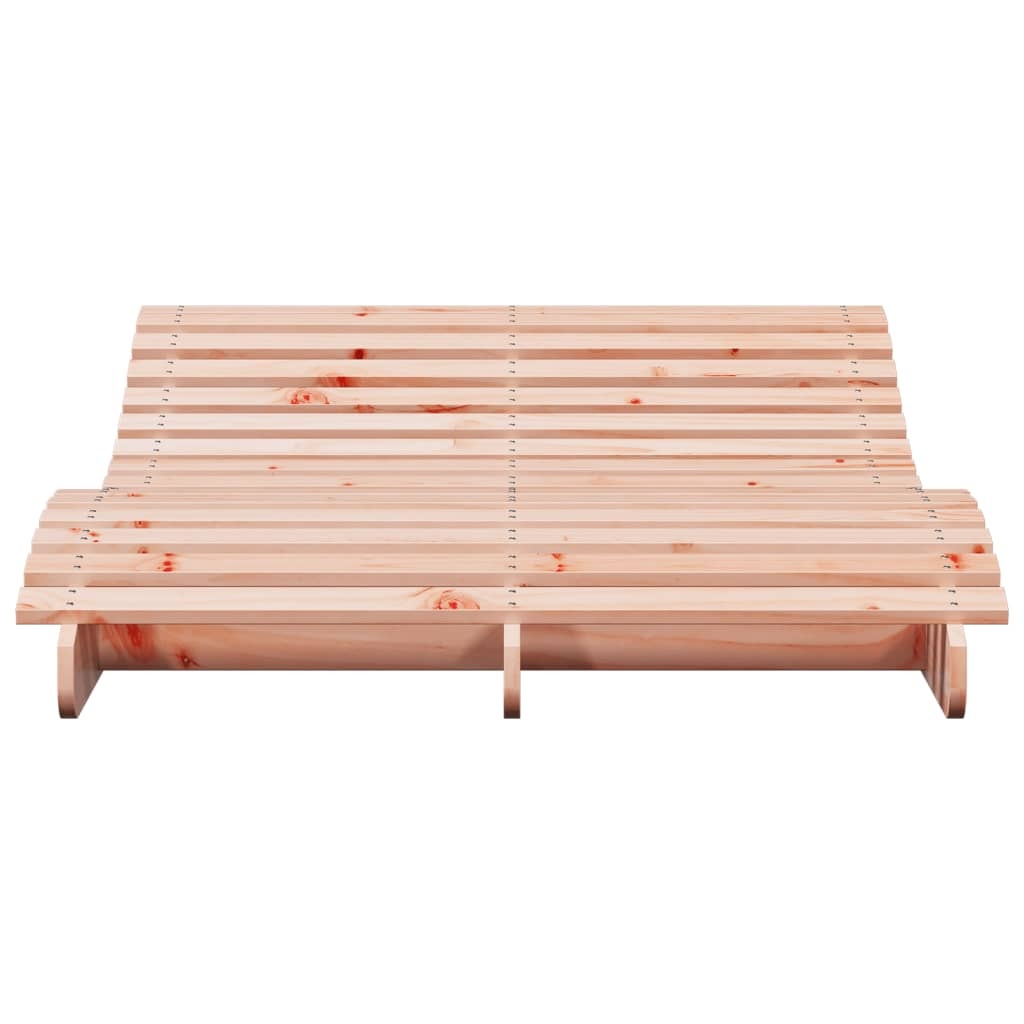 VidaXL Ligbed 205x110x31,5 cm massief douglashout