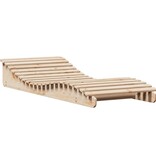 VidaXL Ligbed 205x80x31,5 cm massief grenenhout