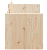 vidaXL Tuinbank 3-zits 189x60x62 cm massief grenenhout