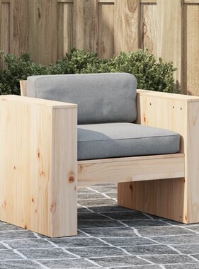 VidaXL Tuinbank 79x60x62 cm massief grenenhout