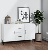 VidaXL Dressoir 100x36x60 cm bewerkt hout wit
