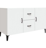 VidaXL Dressoir 100x36x60 cm bewerkt hout wit