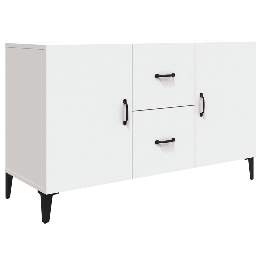 VidaXL Dressoir 100x36x60 cm bewerkt hout wit