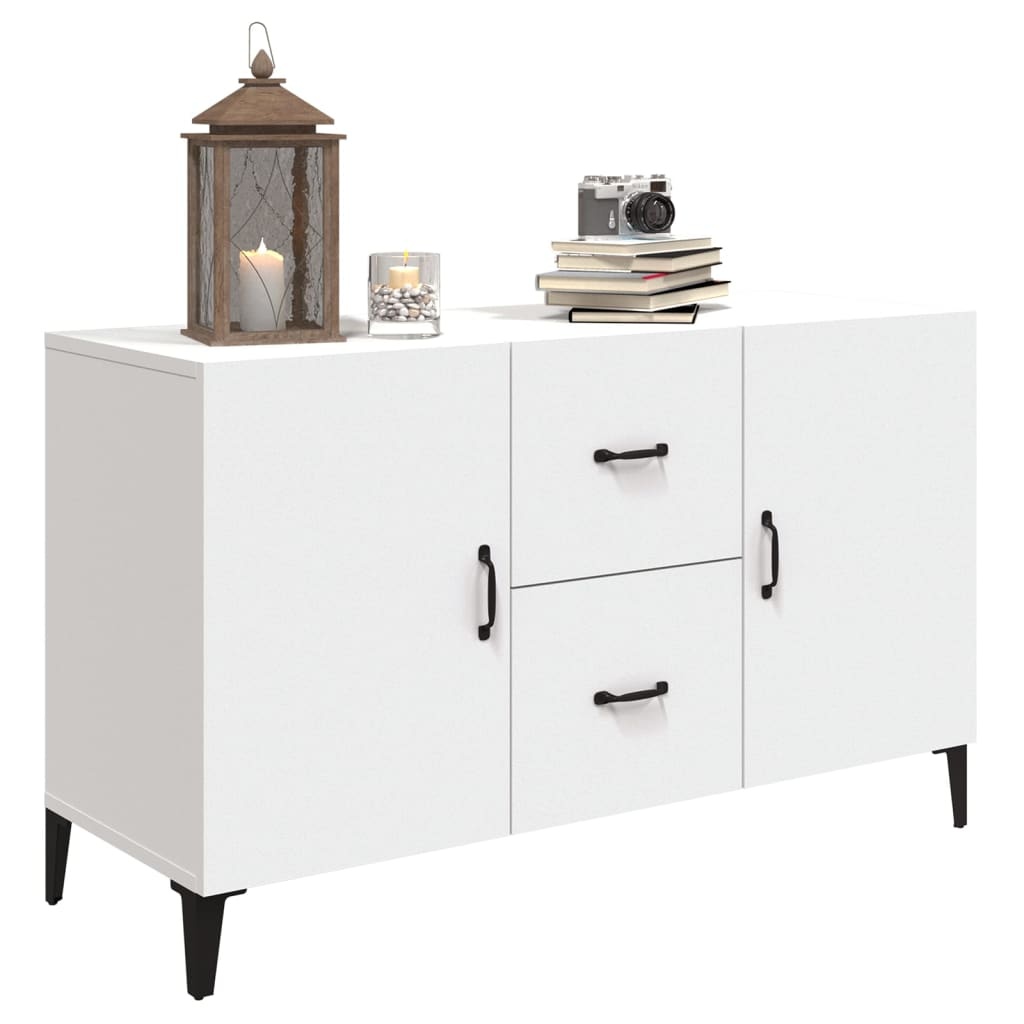 VidaXL Dressoir 100x36x60 cm bewerkt hout wit