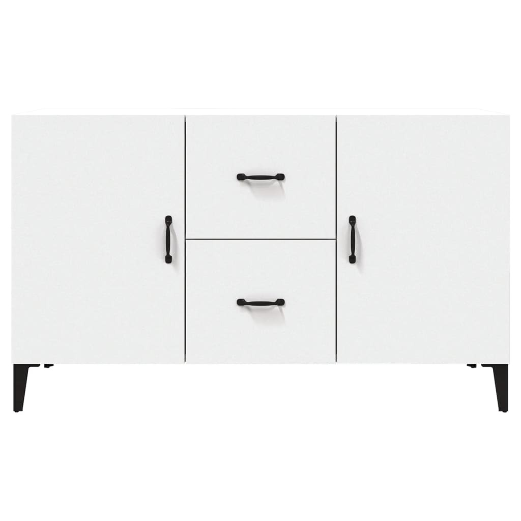 VidaXL Dressoir 100x36x60 cm bewerkt hout wit