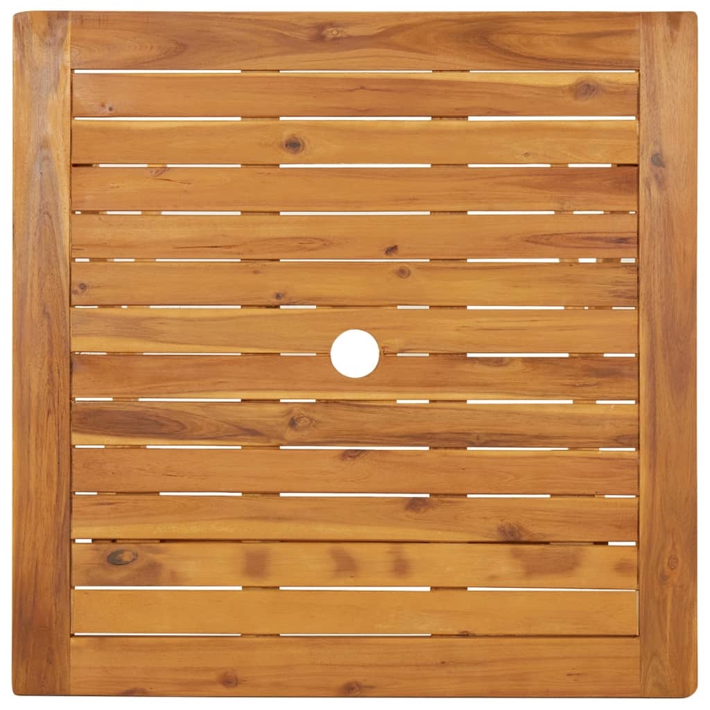 VidaXL Tuintafel inklapbaar 70x70x75 cm massief acaciahout