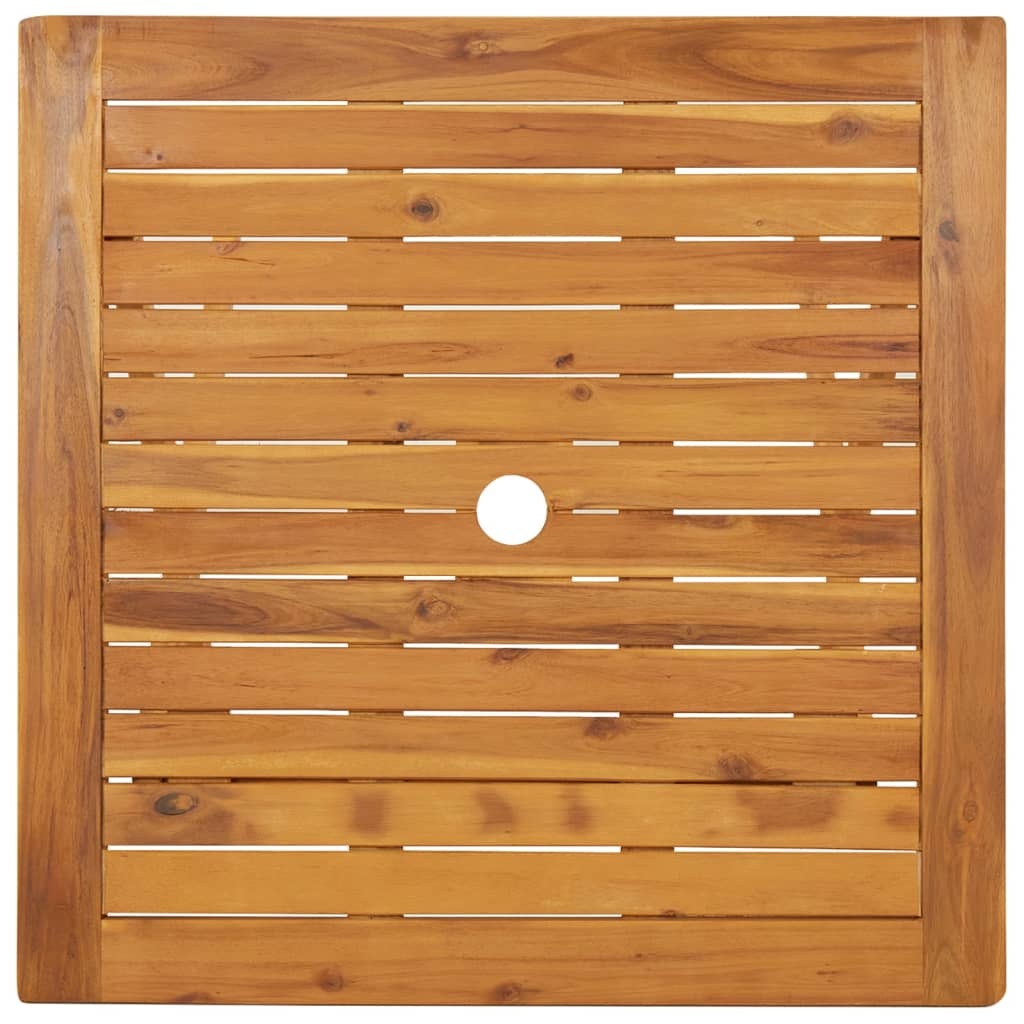 vidaXL Tuintafel inklapbaar 70x70x75 cm massief acaciahout