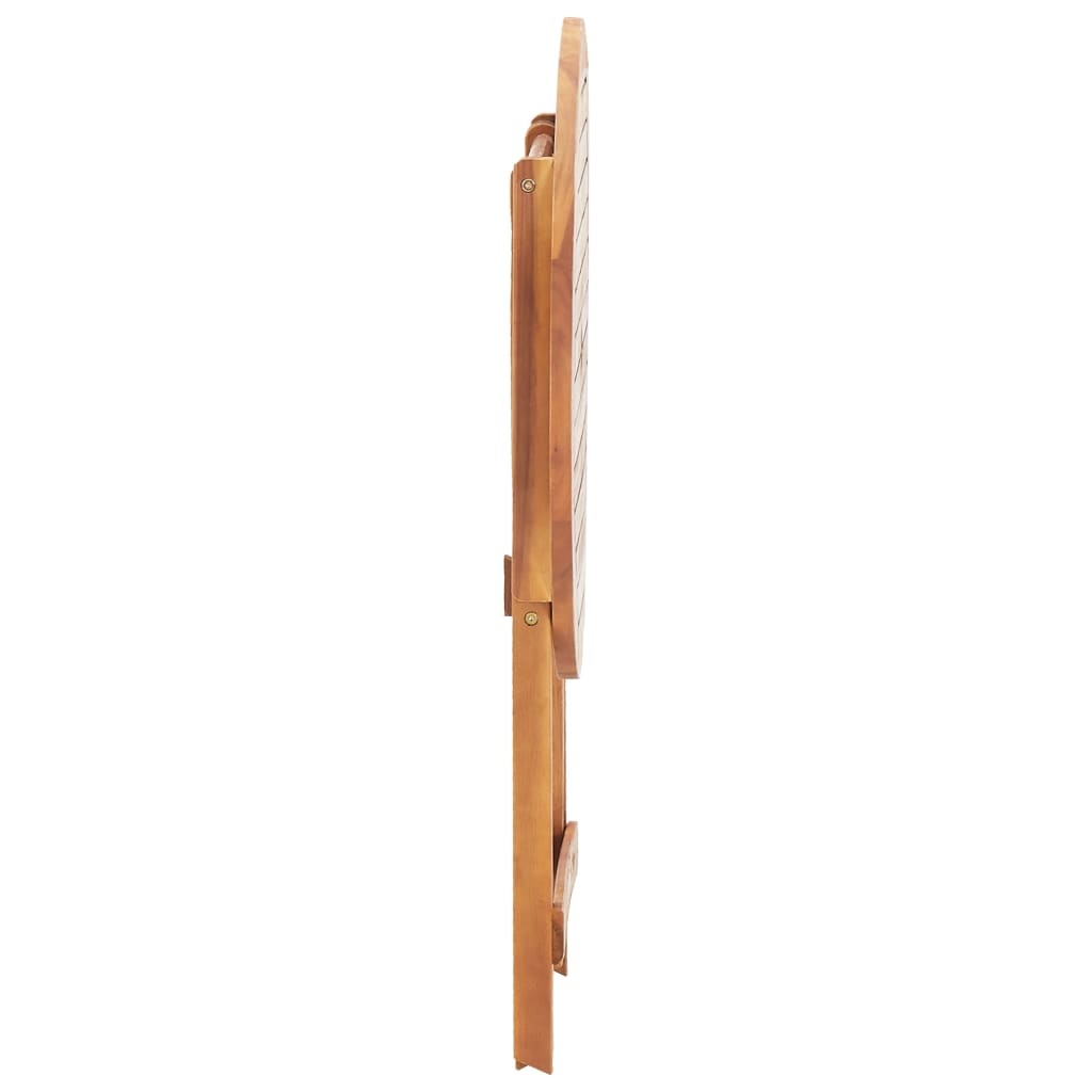 VidaXL Tuintafel inklapbaar 60x75 cm massief acaciahout