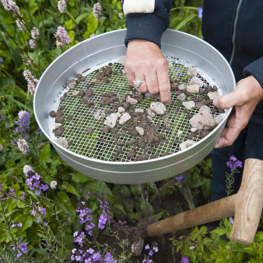 VidaXL Tuinzeef Ø37 cm gaas 12 mm