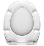 vidaXL Toiletbril met soft-close INDUSTRIAL GREY