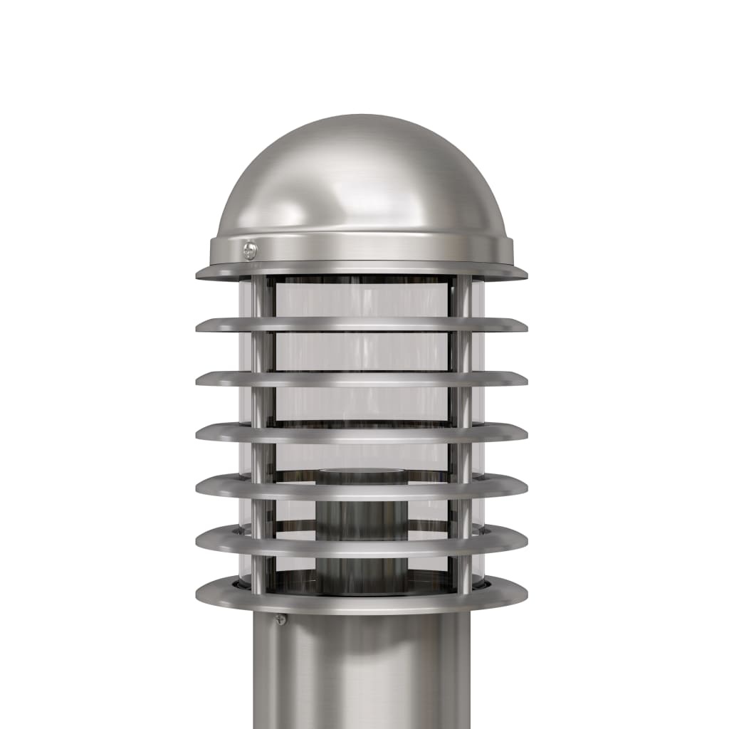 vidaXL Cilindervormige RVS LED tuinlamp