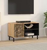 vidaXL Tv-meubel 80x31x46 cm massief mangohout